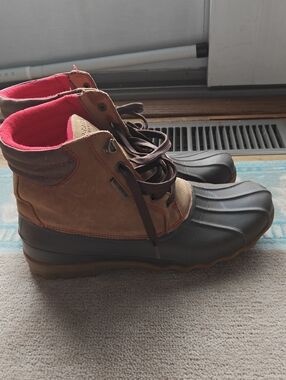 Sperry Avenue Duck Boots Size 11.5 Mens